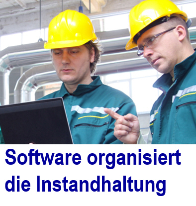 Eine Software zur  Organisation Instandhaltung. fr Prfungen. Service