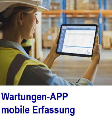 mobile Wartungs APP fr iphone android Wartungs APP, mobile APP, Wartungen, iphone, android