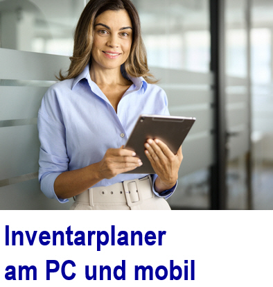 Im Inventarplaner wird komplette Hardware eines Betriebes inventarisie