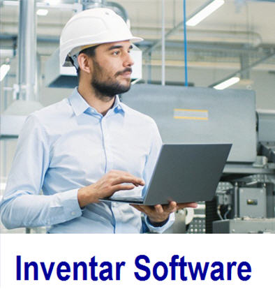 Inventarisierungssoftware um das  Inventar zu verwalten. Verwalten Sie