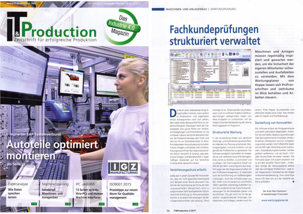 IT Production Zeitschrift für erfolgreiche Produktion